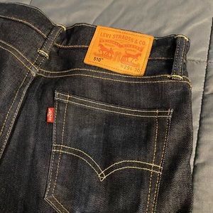 LEVIS 510 INDIGO DENIM JEANS